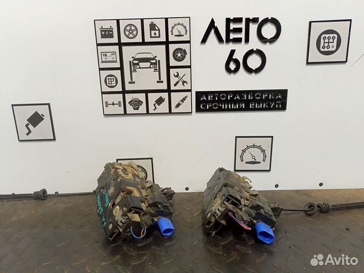 Замок двери задний левый для Skoda Fabia 1999-2007