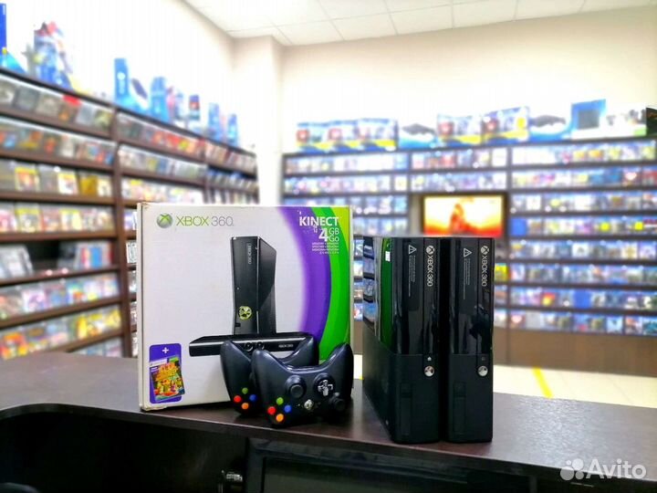 Xbox 360 E Freeboot 40-100 игр