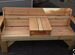 Скамейка деревянная со столом