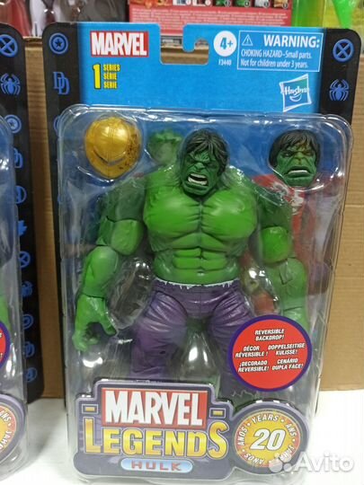 Фигурка Marvel Legends 20th Anniversary Series Hul