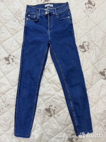 Джинсы синие 42 44