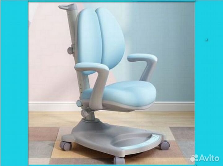 Детское регулируемое кресло школьника Lott M2 син
