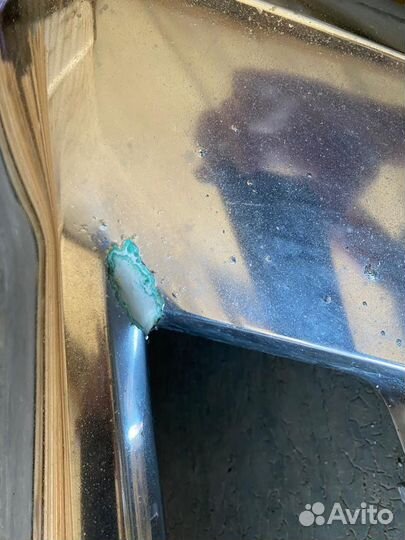 Накладка на передний бампер мерседес мл w166