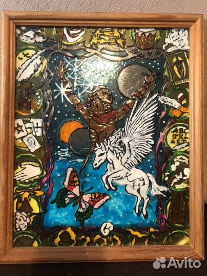 Витражная картина