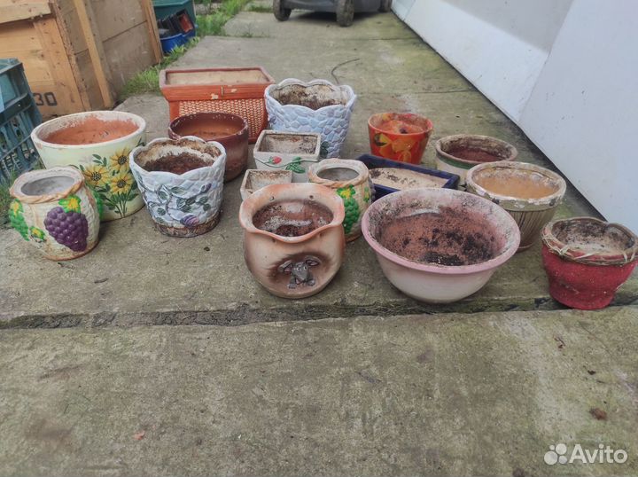 Горшки керамические для цветов