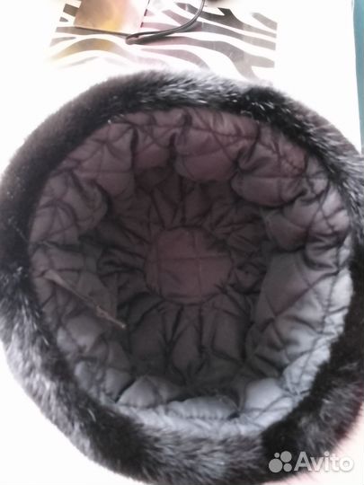 Шапка норковая новая, на доставке