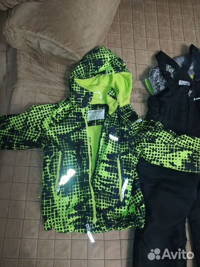 Зимний костюм gusti 104 б/у