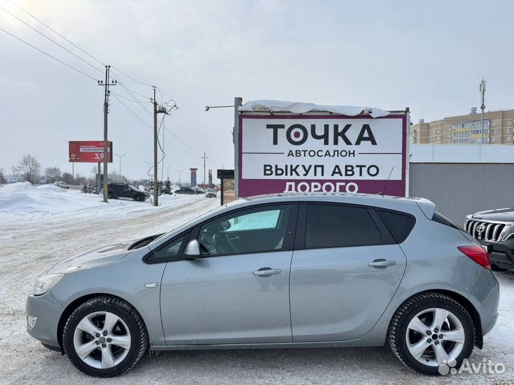 Opel Astra 1.4 AT, 2011, 158 691 км