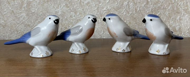 Статуэтка «Снегирь», Вербилки клеймо 81