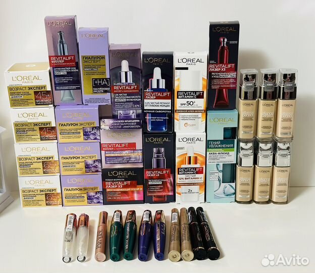 L'oréal paris крем для лица тушь тональный крем