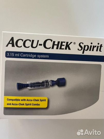 Картриджи accu chek spirit