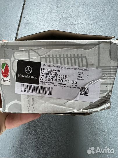 Колодки Mercedes AMG G63 2018-2023