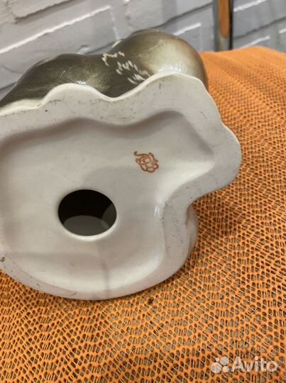 Фарфоровые статуэтки лфз Кот Манул