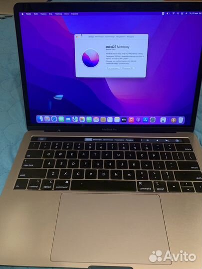 Macbook Pro 13 retina 2018 16 / 512 gb