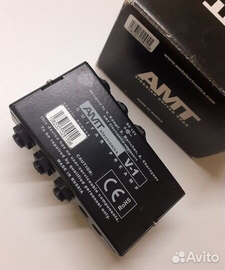 Гитарная педаль-предусилитель амт Legend Amps