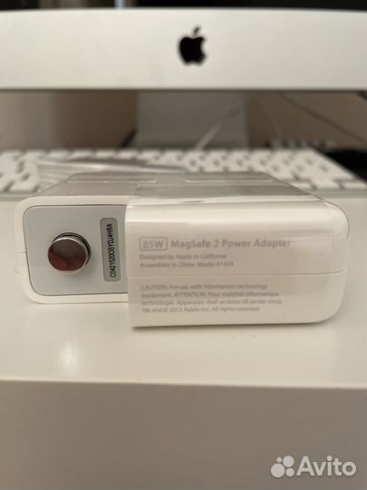 Блок питания Apple 85W MagSafe 2 для MacBook