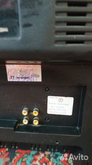 Телевизор цветной Panasonic TC-21SV2 ЭЛТ с VHS