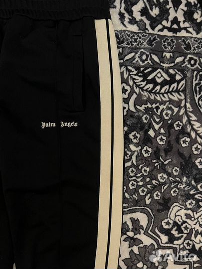 Palm Angels Black Track Pants