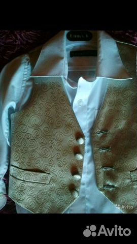 Новый Праздничный фирменный костюм тройка