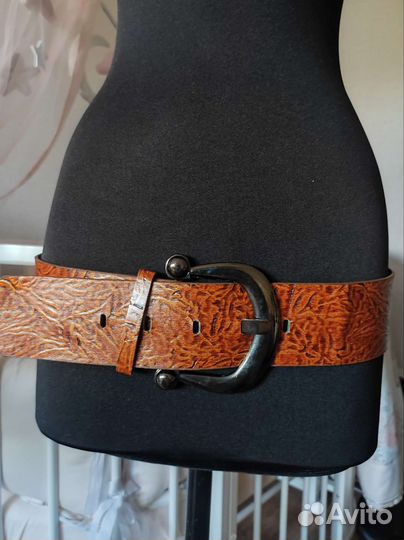 Широкий ремень, новый