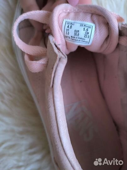 Кеды Vans на девочку оригинал 35 р