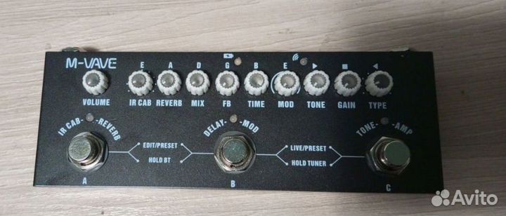 Педаль эффектов для гитары M-vave