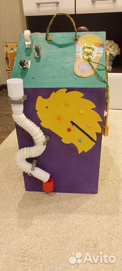 Бизиборд домик