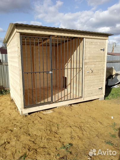 Вольер для собак уличный зимний