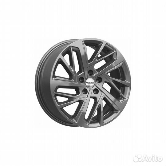 Литые диски 7x17 5x114.3 60.1 ET45 скад KL-372 графит