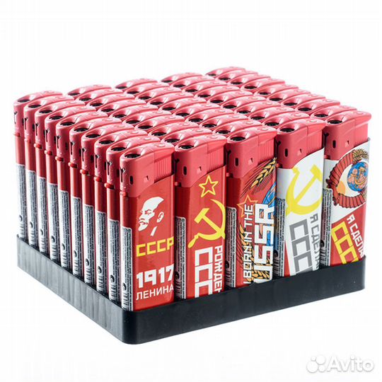 Зажигалки СССР в пленке