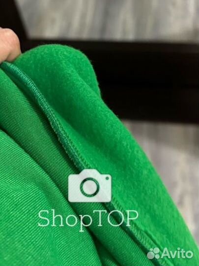 Женский спортивный костюм зеленый 44