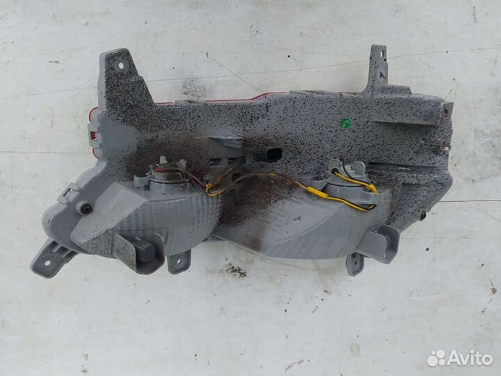 Фонарь противотуманная правая левая киа спортедж 4