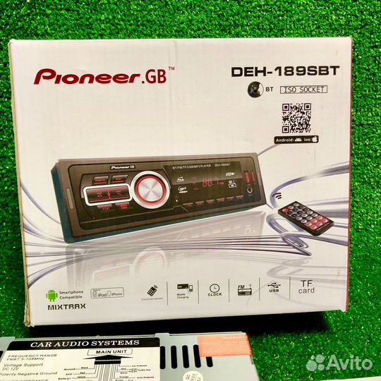 Магнитола Pioneer с блютус