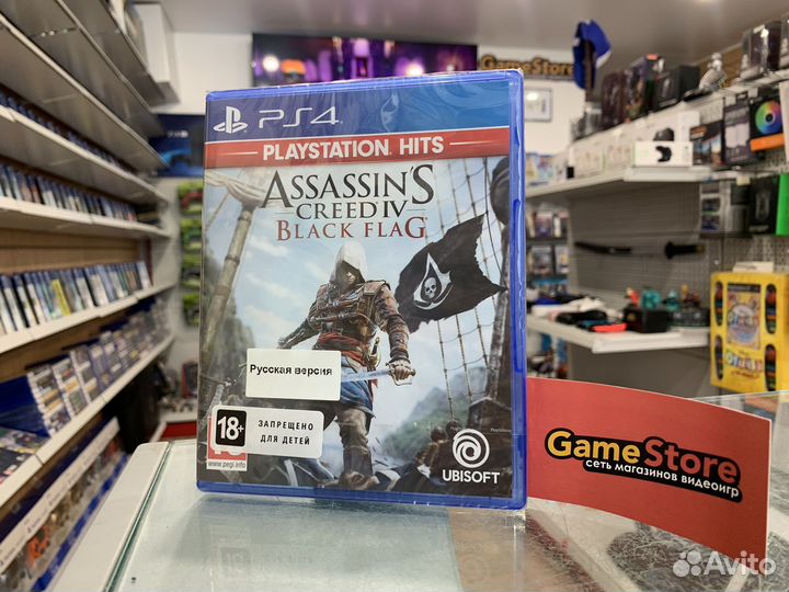 Assassin's Creed Черный Флаг PS4 (новый)