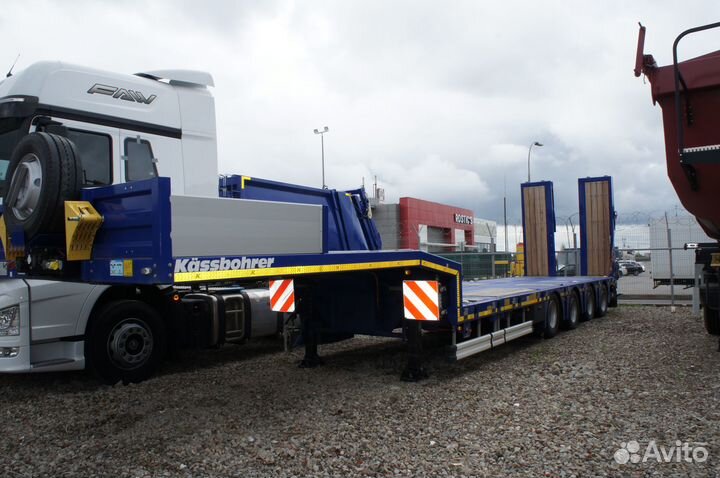 Полуприцеп трал (тяжеловоз) Kassbohrer LB4E, 2022