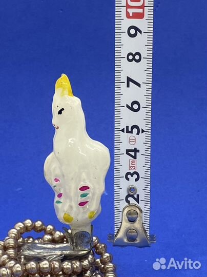 Елочная игрушка Козлик Серебряное копытце(52)