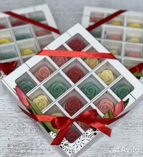 Букет из шоколадных цветов