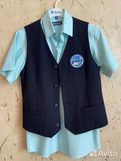 Рубашка с жилеткой(можно по отдельности)