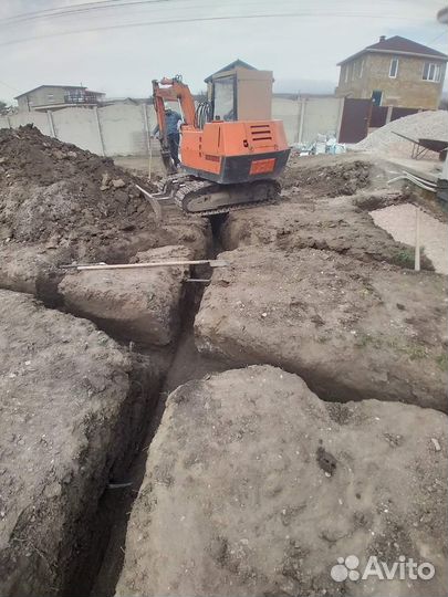 Услуги мини экскаватора