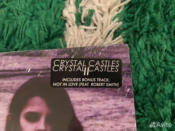 Crystal Castles II purple vinyl lp