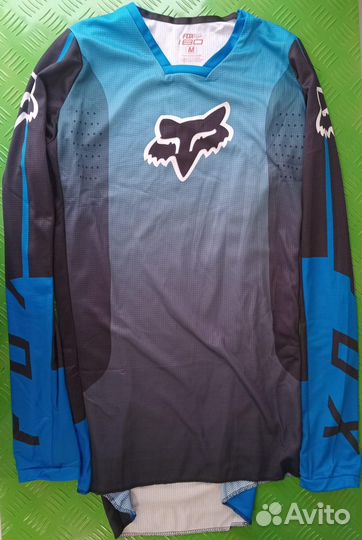 Мото костюм FOX 180 черно-синий