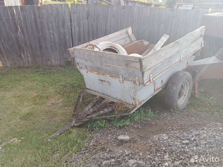 Телега одноосная