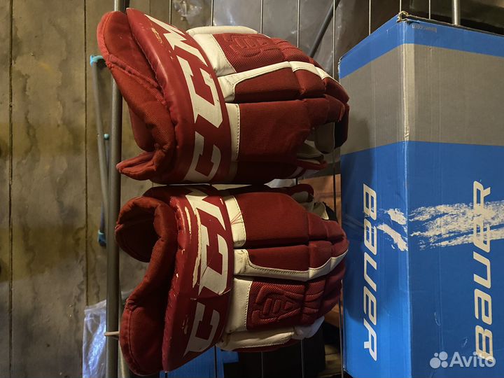 Краги хоккейные ссм