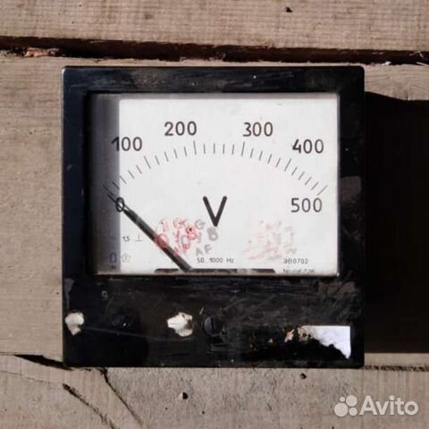 Вольтметр 0-500 V