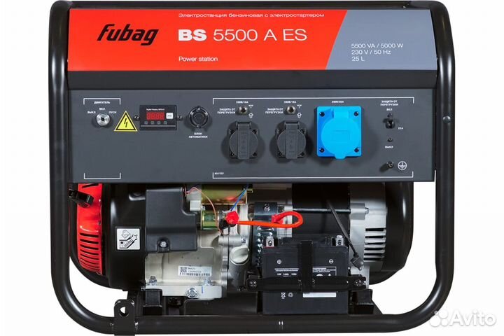 Генератор Fubag BS 5500 A ES (5 кВт, Эл/стартер)