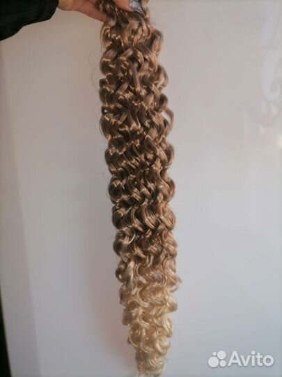 Афрокудри для наращивания 3 упаковки+крючки