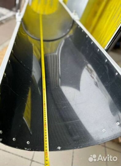 Пластиковый лоток автобетоносмесителя