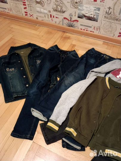 Вещи пакетом на мальчика размер 140 146