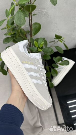 Кроссовки Adidas Gazelle Bold Beige