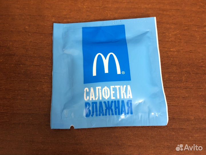 Влажная салфетка McDonald’s